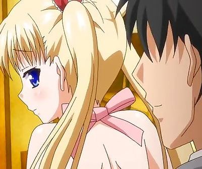 blonde Anime Mädchen gets..