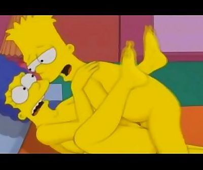 Los Simpsons Bart cogiendo a..